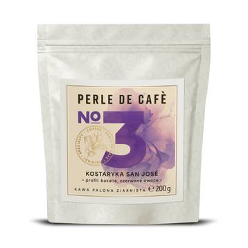 Kawa ziarnista specialty Perle de Cafè No 3 Kostaryka San Jose, 200 g